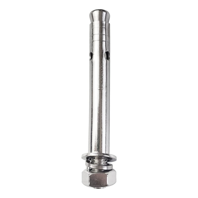 JENSWILL 10 Pack M10x100mm Expansion Bolts Anchor Bolt 304 Stainless Steel External Hex Expansion Screw Bolt Sleeve Anchor Fastener Wall Concrete - Image 3